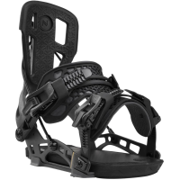 NIDECKER Men's Flow NX2-Carbon Fusion Black Snowboard Bindings (N.25.BNU.NCF.BK)