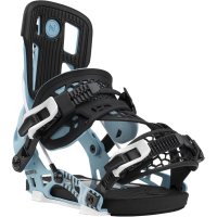 NIDECKER Men's Flow NX2 Hybrid Snowboard Bindings (N.25.BNU.N2H)