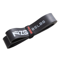 NONZERO GRAVITY 100% Latex-Free Organic Rubber Power Resistance 85lbs Black Single Band (NZ-RB85)