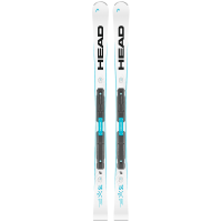 HEAD Worldcup Rebels e-SL RP EVO 14 White/Blue Racing Skis Without Bindings (313204)