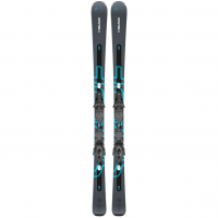 HEAD Shape e-V8 SW Anthracite/Blue Performance Skis with PR 11 GW Brake 85[G] Bindings (315224+100942)