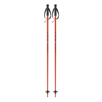 ONE WAY Junior High Neon Orange Alpine Ski Poles (OZ35221)