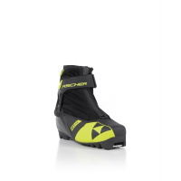 FISCHER Junior Snowstar Black/Yellow Boots (S41021)