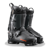 NORDICA Mens HF 110 Black/Anthracite/Red Ski Boots (050K12017T1)