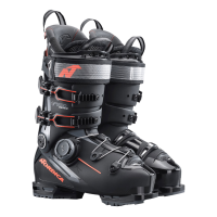 NORDICA Mens Speedmachine 3 BOA 130 Black/Anthracite/Red Ski Boots (050Q08007T1)