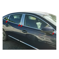 QAA 8-Piece Stainless Steel Pillar Post Trim Fits Buick LaCrosse 2017-2019 (PP57522)