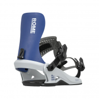 ROME Trace Gray/Blue L/XL Snowboard Binding (RO.25.20.TRAC.LXL.BU)