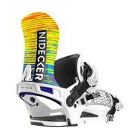 NIDECKER Unisex Kaon-Plus Two-Strap Snowboard Bindings (N.25.BNU.KAP)