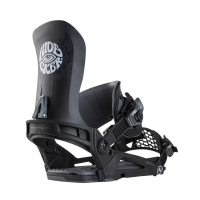 NIDECKER Unisex Kaon-Plus Two-Strap Snowboard Bindings (N.25.BNU.KAP)