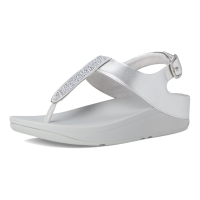 FITFLOP Womens Fino Crystal-Mix T-Strap Sandals (JJ3)
