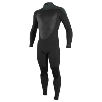 O'NEILL Men's Epic 3/2mm Back Zip Full Black/Gunmetal/Black Wetsuit (4211B-GR2)