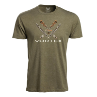 VORTEX Men's Turkey Core Logo Short Sleeve T-Shirt (125-01)