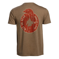 VORTEX Men's Gobbler Goner Coyote Heather Short Sleeve T-Shirt (125-03-CHE)