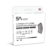 SCIENTIFIC ANGLERS Magnitude Textured Bonefish Plus 10' Clear Float Tip WF8F Ivory/Clear Fly Line (143554)