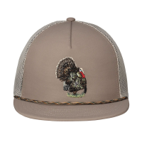 VORTEX Men's Full Strut Turkey Khaki OSFM Camp Hat (124-03-KAH)