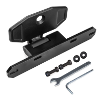 KUAT Piston Pro Black License Plate Mount (APPLPB)