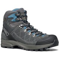 SCARPA Men's Kailash Trek GTX Shark Gray/Lake Blue Boots (61056/200.1001-SrkgryLkblu)