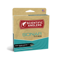 SCIENTIFIC ANGLERS Sonar Titan 3D Sink 3 /5/7 Olive/Charcoal/Black Fly Line