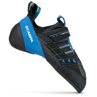 SCARPA Unisex Instinct VSR Black/Azure Climbing Shoes (70015/000-BlkAzr)