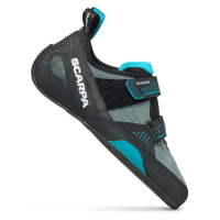 SCARPA Mens Force Conifer/Azure Climbing Shoes (70049/001-ConAzr)