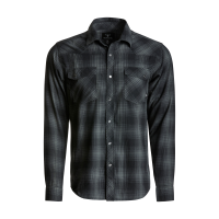 KINGS CAMO Men's Western Snap Flannel LS Shirt (KSW111)