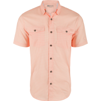 DRAKE Mens Frat Gingham Check Button-Down SS Shirt (DS2265)