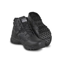 ORIGINAL SWAT Men's Alpha Fury 6in Polishable Toe Black Side Zip Boots (176501)