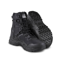 ORIGINAL SWAT Men's  Alpha Fury 8in Safety Toe Black Side-Zip Boots (178401)