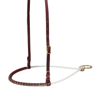 PROFESSIONAL'S CHOICE Hand Laced 1/4" Natural Rope Noseband (8704)