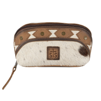 STS RANCHWEAR Roswell Cowhide Belle Makeup Pouch (STS-32417)