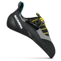 SCARPA Mens Vapor S Smoke/Yellow Climbing Shoes (70078/001-SmkYel)