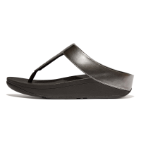FITFLOP Women's Fino Glitterdust Metallic Toe-Post Sandals (IK5)