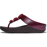 FITFLOP Fino Beadie-Button Metallic Toe-Post Sandals (IU1)