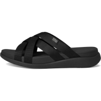 FITFLOP Women's F-Mode Go Webbing Flatform Strappy Slides (JK3)