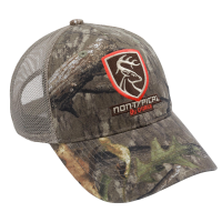 DRAKE Non-Typical Logo Camo Mesh Back Cap