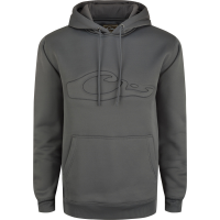DRAKE Men's Back Eddy Embossed Hoodie (DW2298)