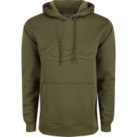 DRAKE Men's Back Eddy Embossed Hoodie (DW2298)