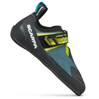 SCARPA Mens Origin VS Petrol/Lime Climbing Shoes (70083/000-PetLim)