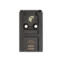 NIGHT FISION Optic Mounting Plate for Glock MOS to ACRO P-2 Footprint (GLK-OP-ACRO-FSMOS)