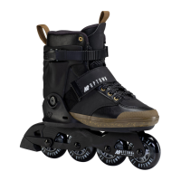 K2 SKATE Uptown Black and Gold Inline Skates (I210201801)