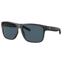 COSTA DEL MAR Men's Spearo XL Matte Black/Gray Polarized Sunglasses (06S9013-90130659)