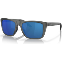 COSTA DEL MAR Men's Mainsail Gray/Blue Mirror 580p Polarized Sunglasses (06S9107-91070555)