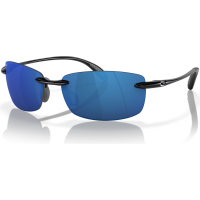 COSTA DEL MAR Men's Ballast Black/Blue Mirror 580p Polarized Sunglasses (06S9071-90710560)