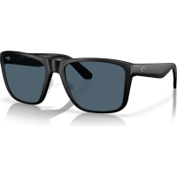COSTA DEL MAR Men's Los Alijos Matte Black/Gray 580P Polarized Sunglasses (06S9126-91260459)
