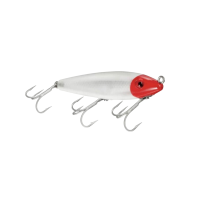 MIRROLURE Classic 3 5/8in Red Head/White Back and Belly/Silver Scale Sinking Twitchbait (51MR-11)