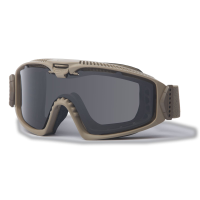ESS Influx Terrain Tan/Clear and Smoke Gray Lenses Goggles (EE7018-02)