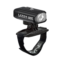 LEZYNE Hecto Drive 500XL Helmet Gloss Black Bike Light (1-LED-9H-V504)