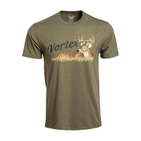 VORTEX Men's Grassland Heritage Military Heather Short Sleeve T-Shirt (225-04-MIH)