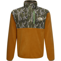 DRAKE Men's Camp Fleece Limited Edition Snap Pullover (DW0038)