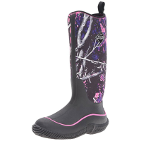 MUCK BOOT COMPANY Womens Hale Black/Muddy Girl Camo Boot (HAW-MSMG-MNS)